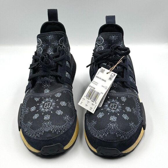 adidas Neighborhood x NMD_R1 'Black Paisley Bandana' - Picture 1 of 8